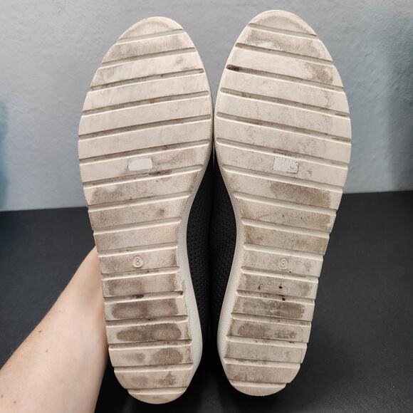 Eileen‎ Fisher Flats Grey 8 Minimalist Casual Office Quiet Luxury Career - Picture 5 of 7